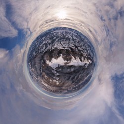 Carpathian Winter Panorama